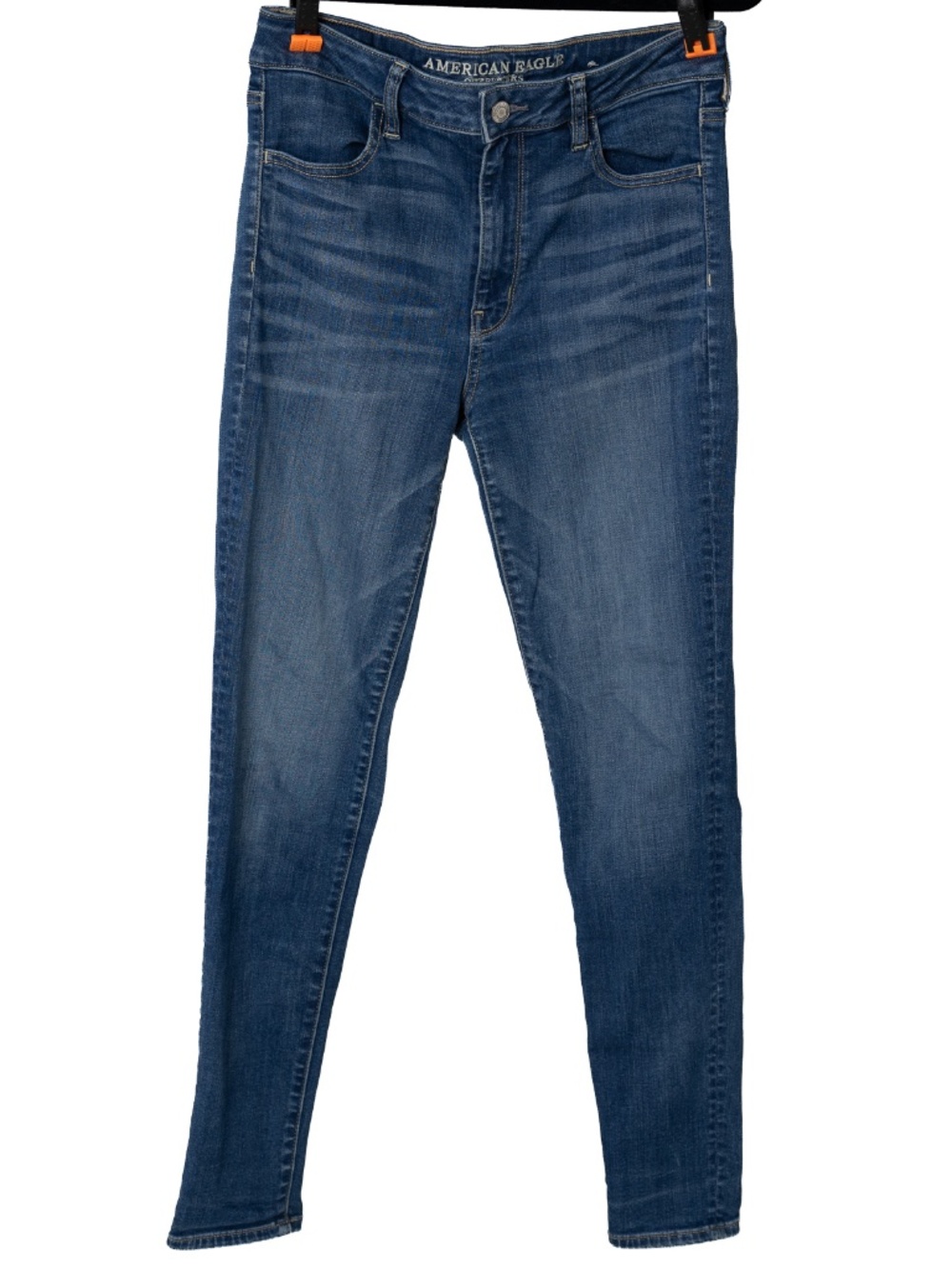 American Eagle Outfitters blue jeans , super High-rise Jeggings , size 6 regular